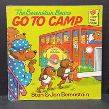 Load image into Gallery viewer, The Berenstain Bears Go To Camp (Stan &amp; Jan Berenstain) -paperback character
