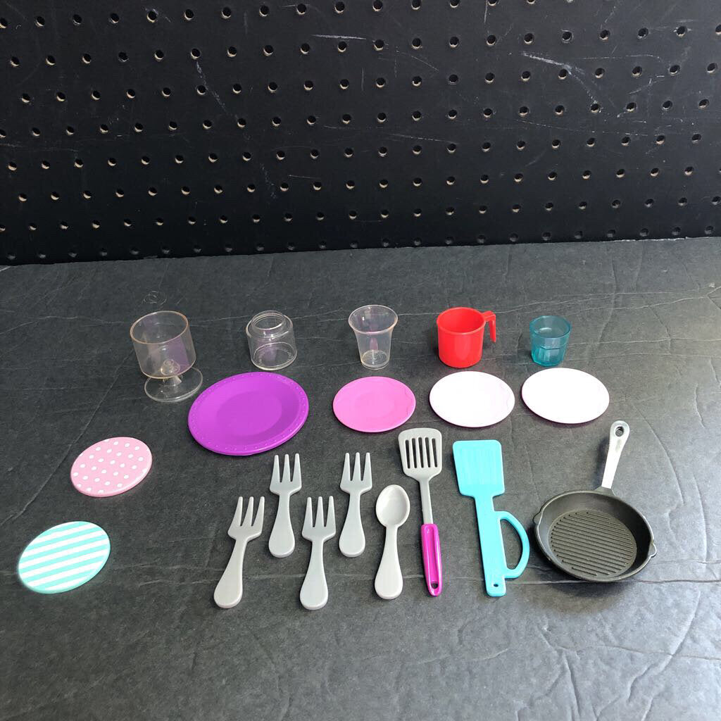 Dishes & Utensils for 18