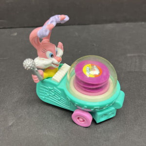 Tiny Toons Babs Bunny Wacky Roller Car 1992 Vintage Collectible