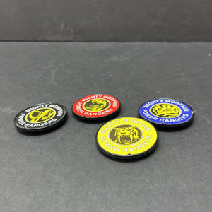 4pk Clip On Badges 1993 Vintage Collectible