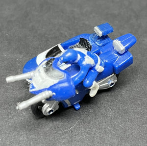 Micro Machines Blue Ranger Motorcycle 1994 Vintage Collectible