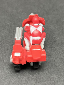 Red Motorcycle Miniature, Retro Collectible Miniature of Red