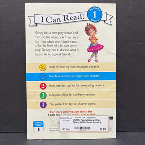 Fancy Nancy: Chez Nancy (I Can Read Level 1) -character reader