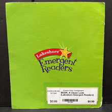 Load image into Gallery viewer, A Closer Look (Lakeshore Emergent Readers) (Jeremy Lee) -reader
