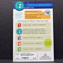 Load image into Gallery viewer, The Sweetest Spring (Step Into Reading Level 2) (Disney Princess) -character reader
