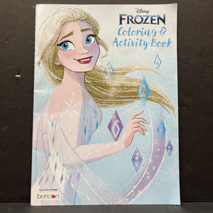 Frozen Coloring & Activity Book (Disney Frozen) -paperback activity