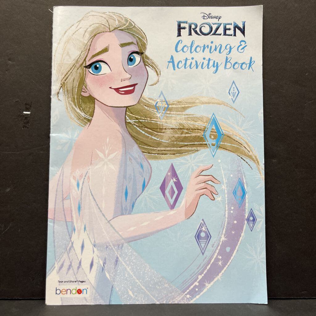 Frozen Coloring & Activity Book (Disney Frozen) -paperback activity