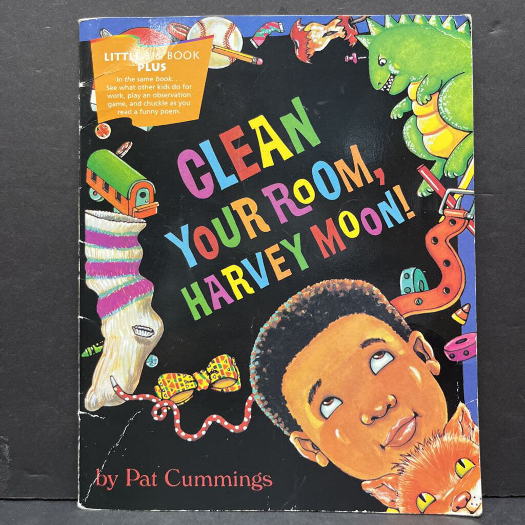 Clean Your Room, Harvey Moon! (Houghton Mifflin Level 2) -reader