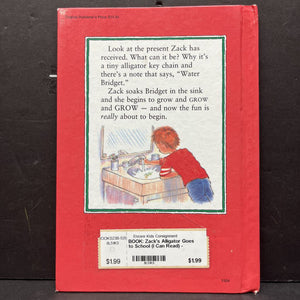 Zack's Alligator Goes to School (I Can Read) -hardcover reader