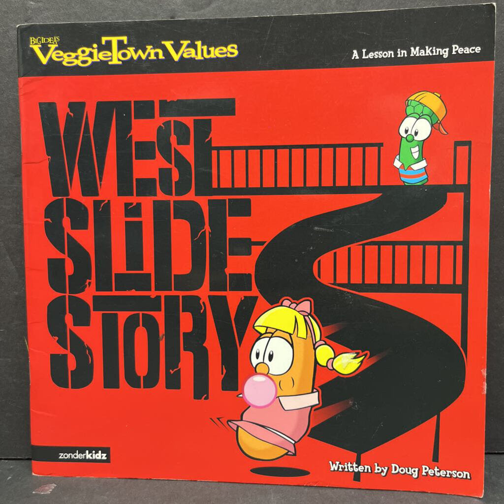 West Slide Story (VeggieTown Values) (VeggieTales) -paperback religion character
