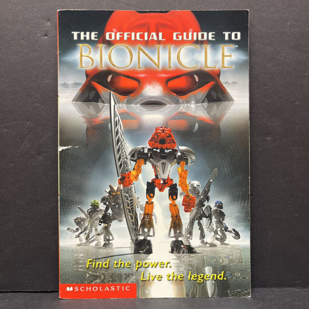 The Official Guide to Bionicle Greg Farshtey paperback strategy