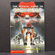 Load image into Gallery viewer, The Official Guide to Bionicle (Greg Farshtey) -paperback strategy
