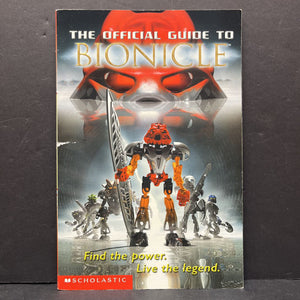 The Official Guide to Bionicle (Greg Farshtey) -paperback strategy