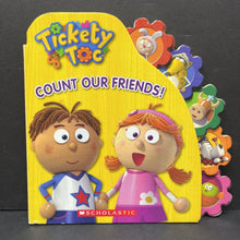 Load image into Gallery viewer, Count Our Friends! (Tickety Toc) -character board
