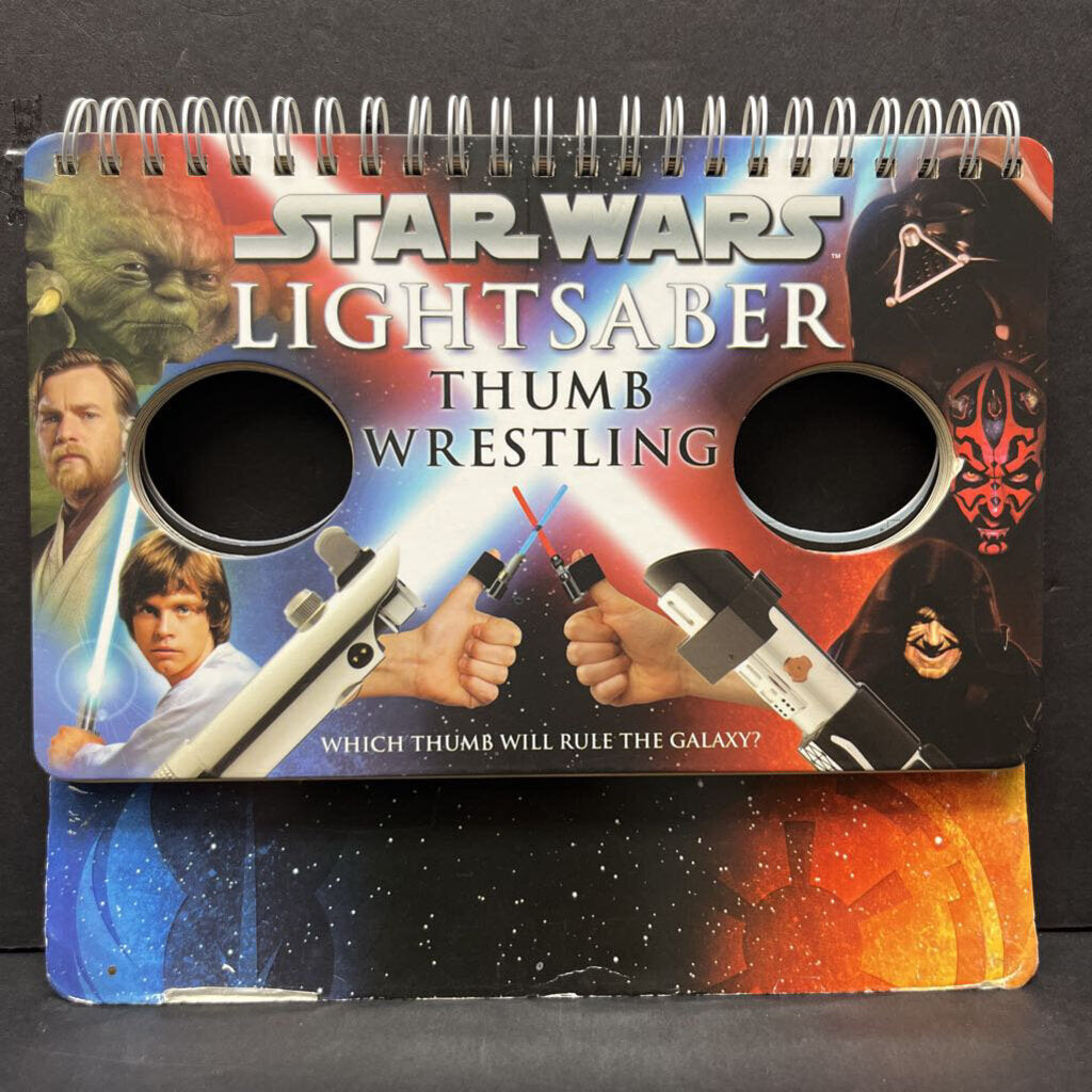 Star Wars Lightsaber Thumb Wrestling -board activity