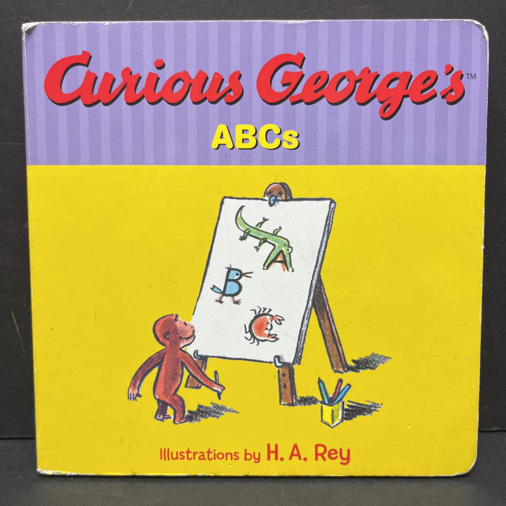 Curious George's ABCs -character board