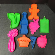 Load image into Gallery viewer, 9pc Tuff Stuff Play Food 1972 Vintage Collectible
