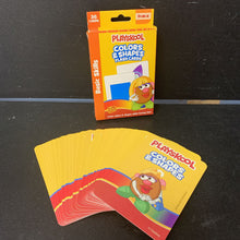 Load image into Gallery viewer, 36pk Colors &amp; Shapes Flash Cards
