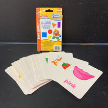 Load image into Gallery viewer, 36pk Colors &amp; Shapes Flash Cards
