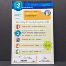 Load image into Gallery viewer, A Dream for a Princess (Disney Princess) (Step Into Reading Level 2) -character reader
