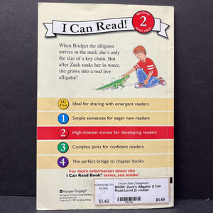 Zack's Alligator (I Can Read Level 2) -reader