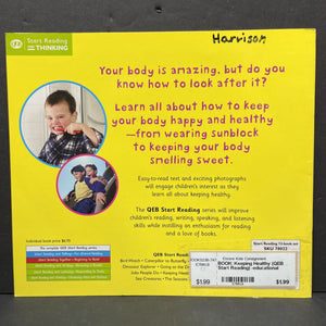 Keeping Healthy (QEB Start Reading) -educational reader