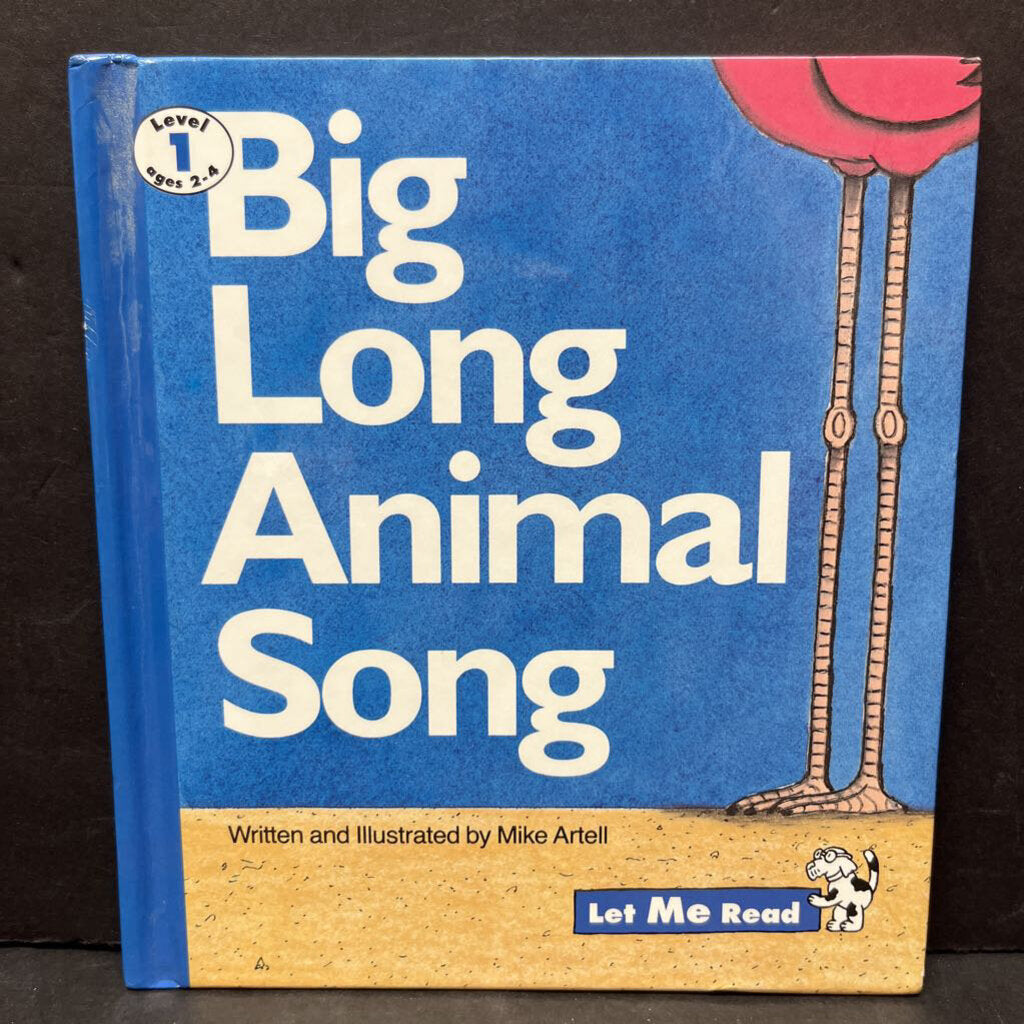 Big Long Animal Song (Let Me Read Level 1) -hardcover reader