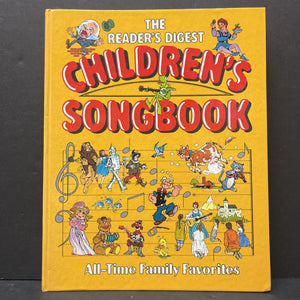The Reader's Digest Children's Songbook -hardcover activity