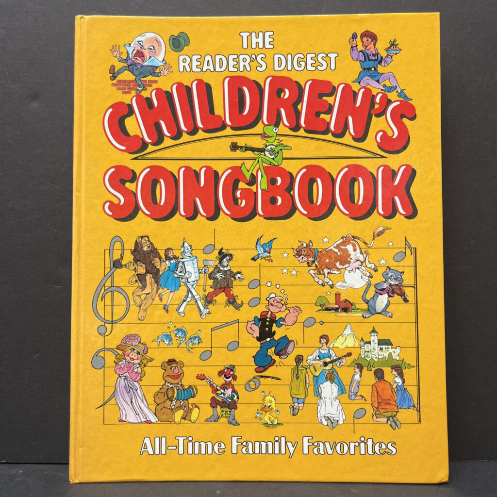 The Reader's Digest Children's Songbook -hardcover activity