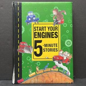 Start Your Engines 5-Minute Stories (Bedtime Story) -hardcover