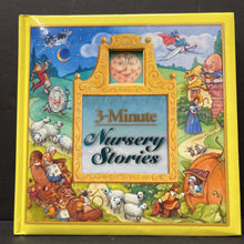 Load image into Gallery viewer, 3-Minute Nursery Stories (Nursery Rhyme) -hardcover
