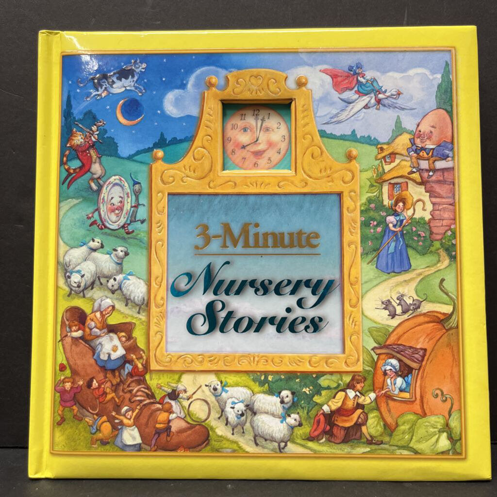 3-Minute Nursery Stories (Nursery Rhyme) -hardcover