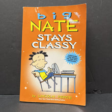 Load image into Gallery viewer, Big Nate Stays Classy (Graphic Novel) (Lincoln Peirce) -series paperback
