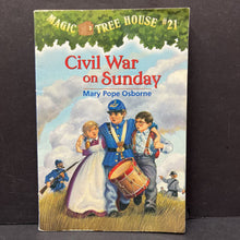 Load image into Gallery viewer, Civil War on Sunday (Magic Tree House) (Mary Pope Osborne) -paperback series
