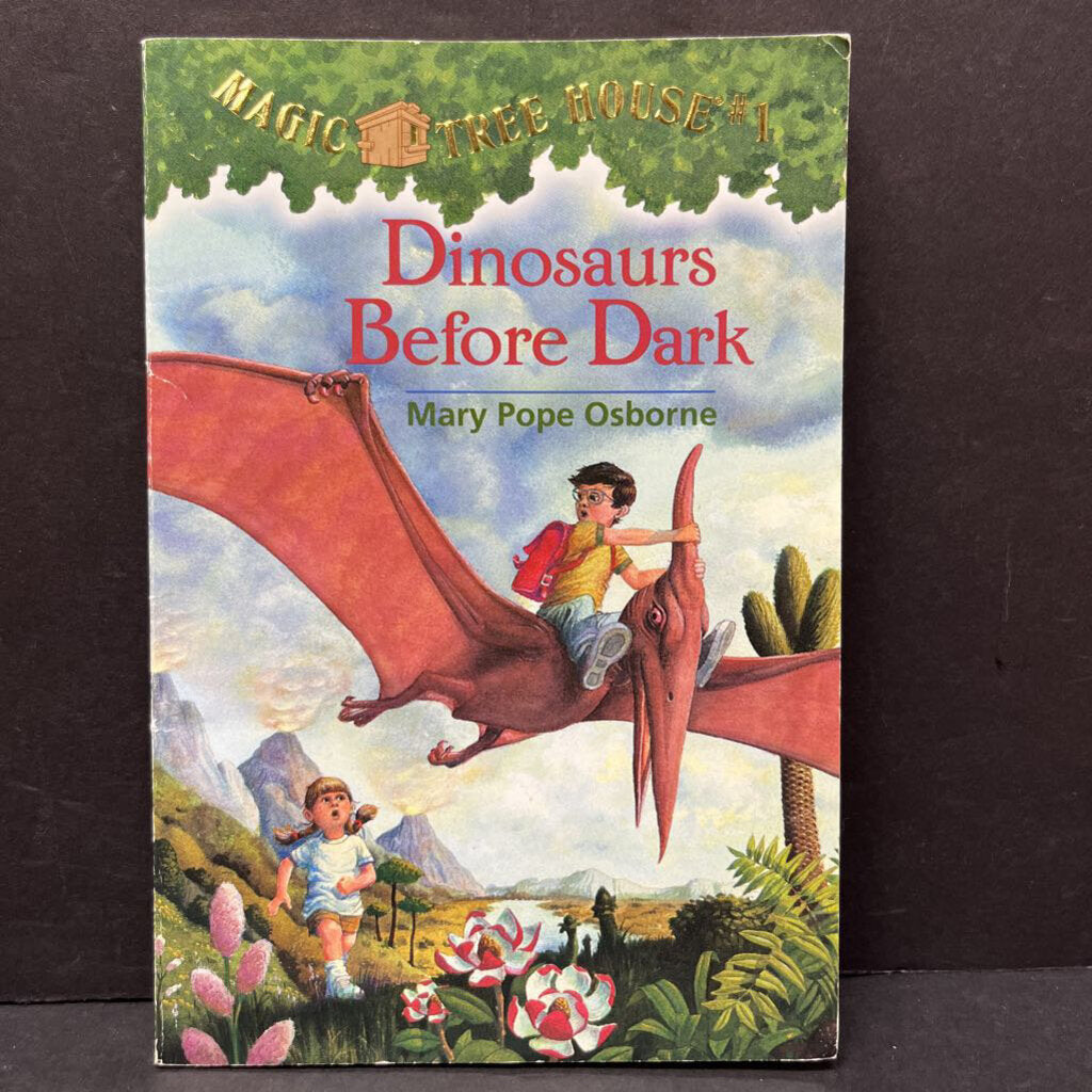 Dinosaurs Before Dark (Magic Tree House) (Mary Pope Osborne) -paperback series