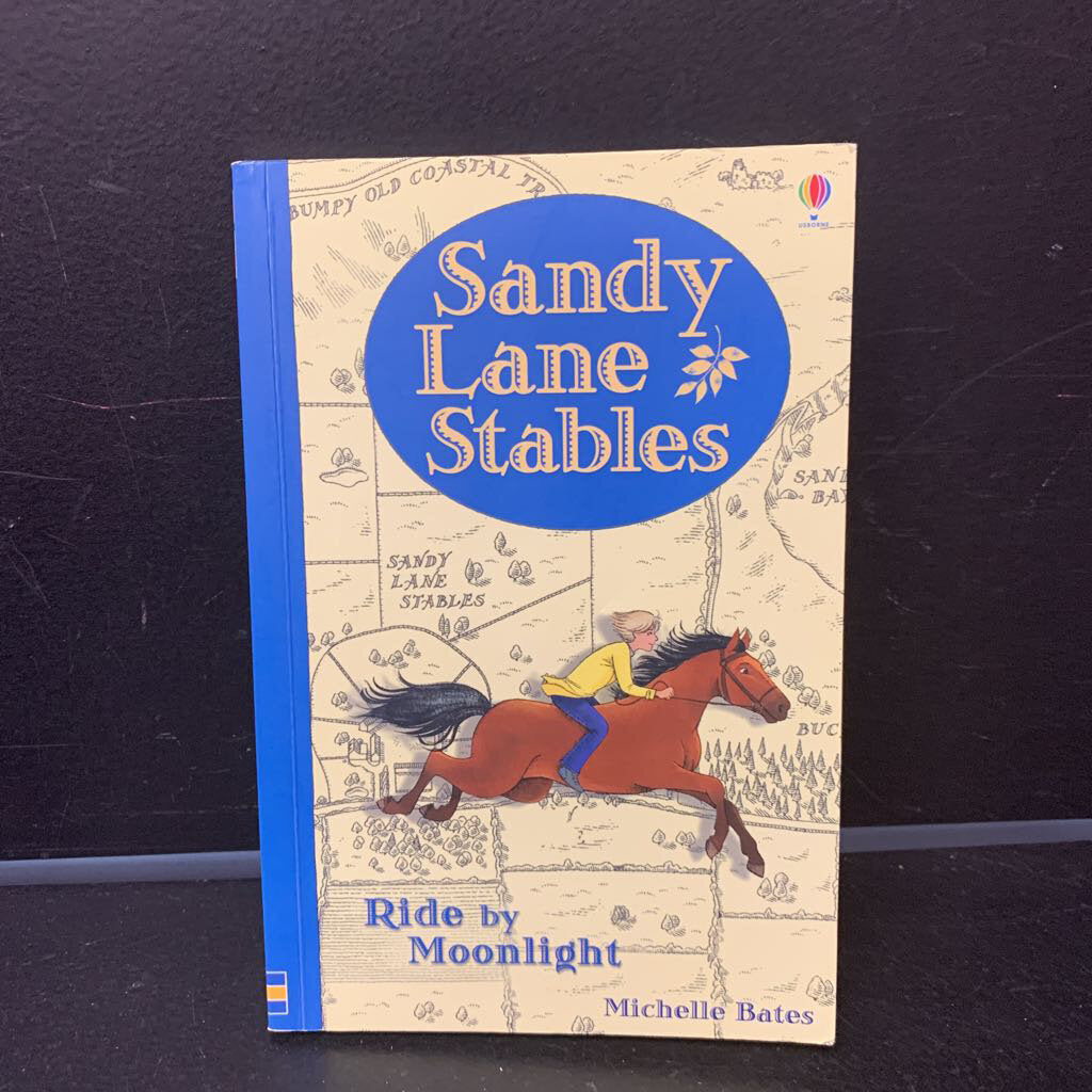 Ride by Moonlight (Sandy Lane Stables) (Michelle Bates) (Usborne) -paperback series