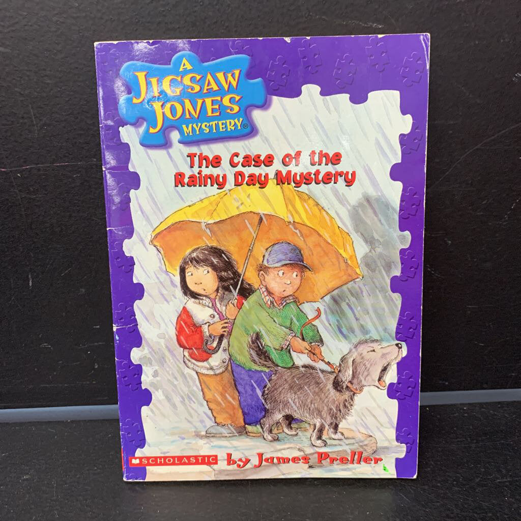 The Case of the Rainy Day Mystery (James Preller) (Jigsaw Jones) -paperback series