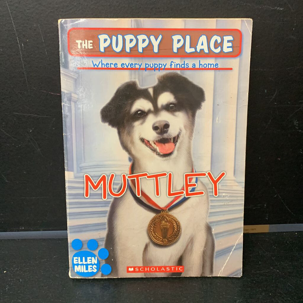 Muttley (The Puppy Place) (Ellen Miles) -paperback series