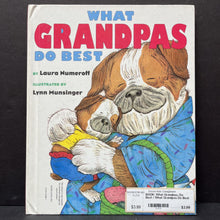 Load image into Gallery viewer, What Grandmas Do Best / What Grandpas Do Best (Laura Numeroff) -hardcover
