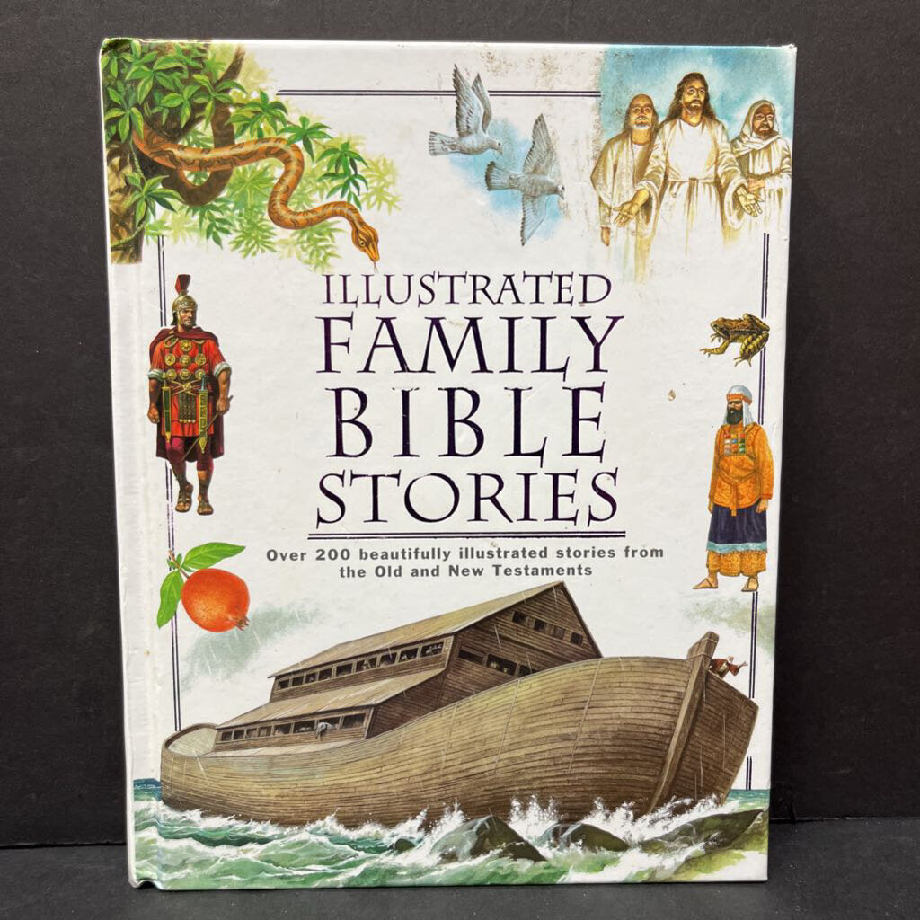 Illustrated Family Bible Stories (Martin H. Manser) -hardcover religion