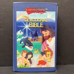 Ancient Heroes Devotional Bible -hardcover religion