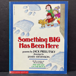 Something Big Has Been Here (Jack Prelutsky) (Poetry) -paperback