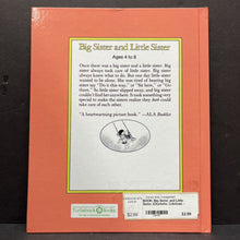 Load image into Gallery viewer, Big Sister and Little Sister (Charlotte Zolotow) -hardcover

