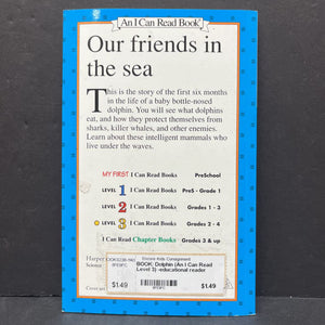 Dolphin (An I Can Read Level 3) -educational reader