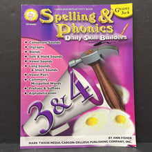 Load image into Gallery viewer, Spelling &amp; Phonics, Grades 3 - 4 -workbook
