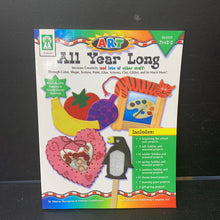 Load image into Gallery viewer, ART--All Year Long, Grades PK - 2 -workbook

