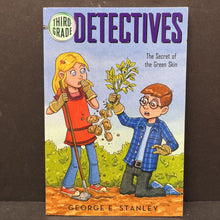 Load image into Gallery viewer, The Secret of the Green Skin (Third Grade Detectives) (George E. Stanley) -paperback series
