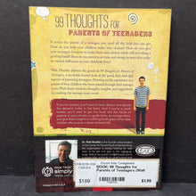 Load image into Gallery viewer, 99 Thoughts for Parents of Teenagers (Walt Mueller) -paperback religion parenting
