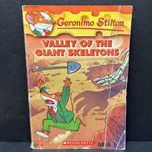 Load image into Gallery viewer, Valley of the Giant Skeletons (Geronimo Stilton) -paperback series
