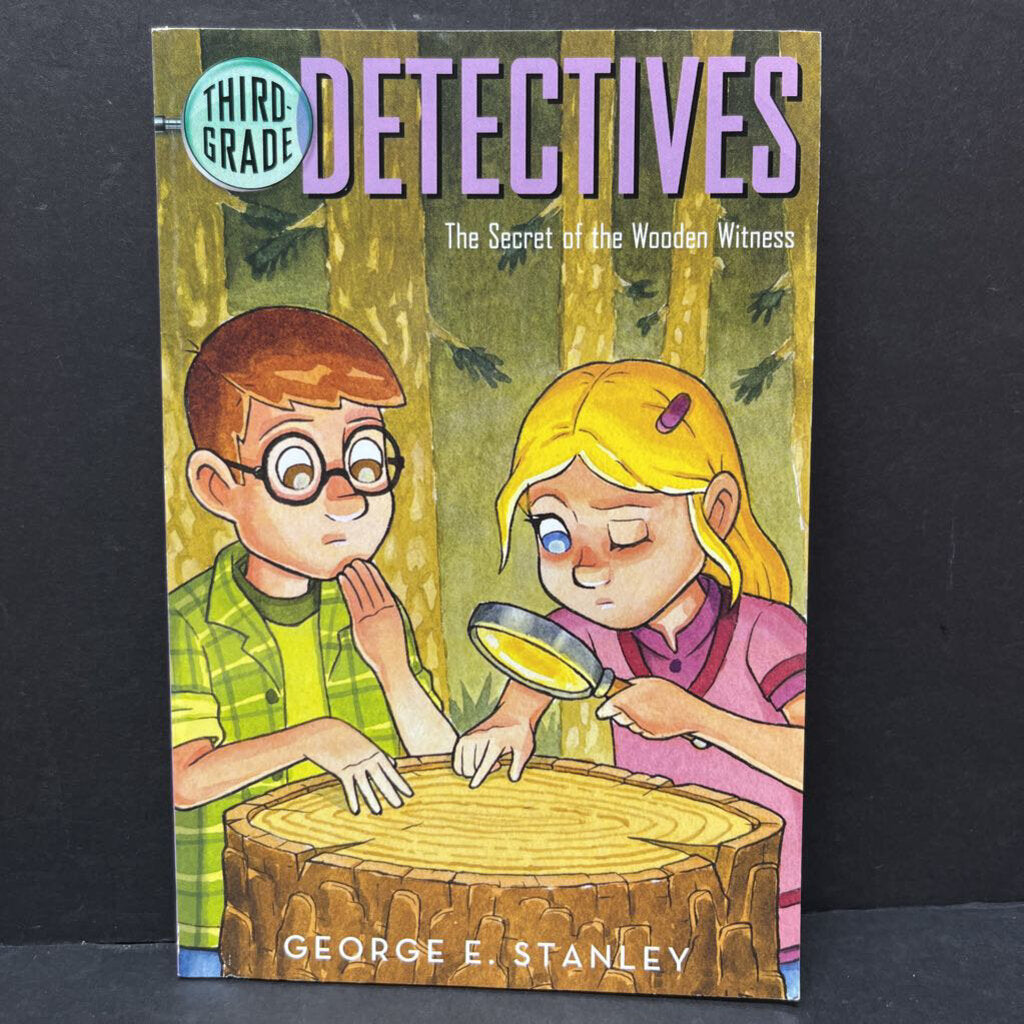 The Secret of the Wooden Witness (Third Grade Detectives) (George Stanley) -paperback series